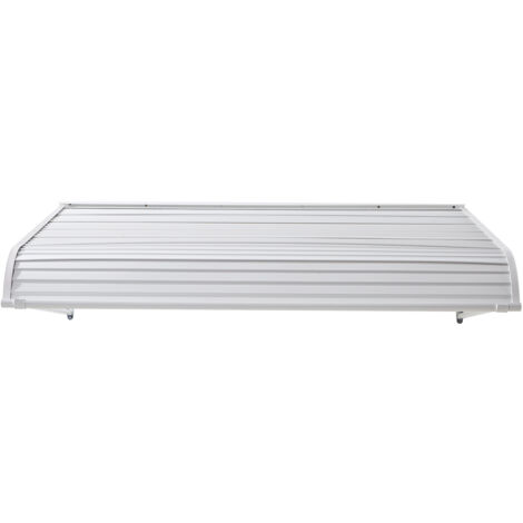 Mophorn Fenstermarkise 152,4x106,6x51 cm, Türvordach aus leichtem und robustem Aluminium für Außenbereiche, idealer Schutz vor Regen, Schnee und Sonnenlicht für Türen, Eingänge, Fenster