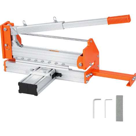 Mophorn Laminatschneider 304,8 mm Vinylschneider,Schnittstärke 12 mm,Schneidegerät mit Hebel aus Aluminiumlegierung,ausziehbarer Stützplatte, geeignet für Fertigparkettböden, LVT, VCT, SPC, LVP, WPC