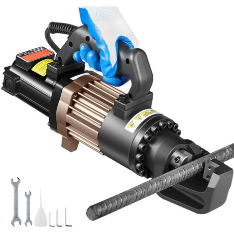 Taglierina Idraulica Manuale Da 8 Tonnellate Per Barre D’acciaio – SC-16, Taglio 4-16 Mm, Testa In 12 Cromo, Con Valvola Rotativa, Custodia E Chiave Esagonale