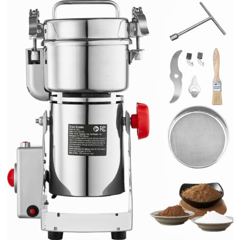 Macinacaffè Elettrico 300g 1500W 30 Secondi | Mulino Per Cereali Superfine Veloce - 2