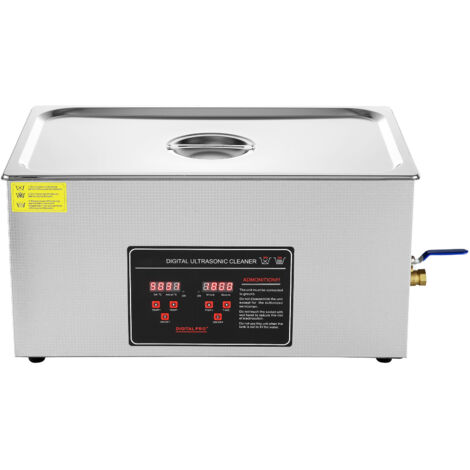 Mophorn Pulitore a ultrasuoni da 22 litri con timer digitale e riscaldatore,pulitore a ultrasuoni professionale in acciaio inossidabile per gioielli,macchina per la pulizia riscaldata
