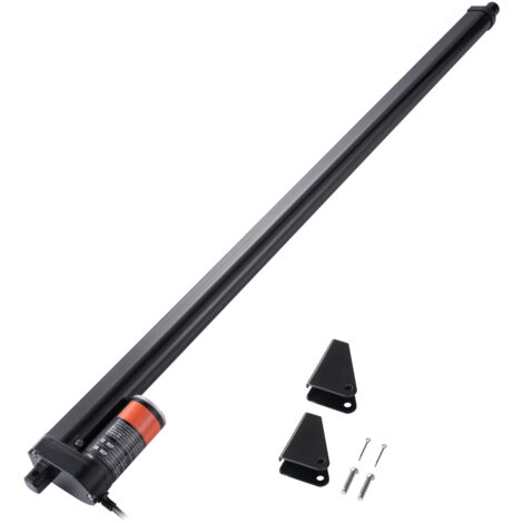 Mophorn Attuatore lineare ad alta velocità Mophorn 12V 20 pollici, attuatore di movimento 0,55"/s, 220 libbre/1000 N con staffa di montaggio, protezione IP54