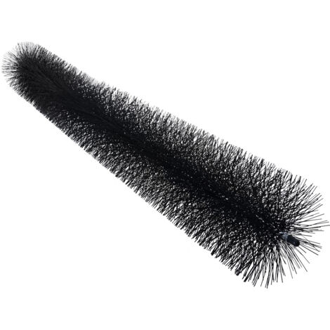 Mophorn Spazzola per grondaie, lunghezza totale 15' e diametro 4", strumento per la pulizia delle grondaie a livello del suolo, spazzola per grondaie per grondaie da 5", rimuove facilmente foglie