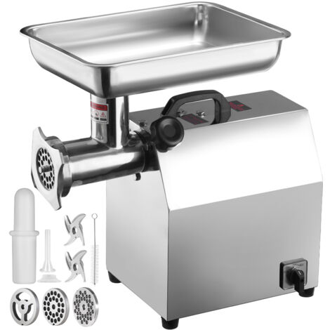 Macinacarne Con Accessorio Salsicce Tritacarne Tristar VM-4210, Potenza 1200W, Con 3 Dischi In Acciaio Inox E Accessorio Per Insaccare Macchina Per Carne E Salsicce