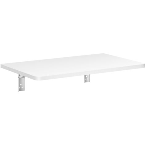 Tavolo pieghevole a parete per piccoli spazi, resistente, pieghevole, per cucina, lavanderia, ristorante, nero, 100 x 50 cm