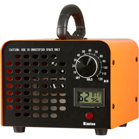 Mophorn Generatore di ozono 12000 mg/h, deodorante ad alta capacità per uso commerciale/industriale, deodorante per aria domestica con timer da 0 a 120 minuti per stanze, auto, animali domestici (1/5)