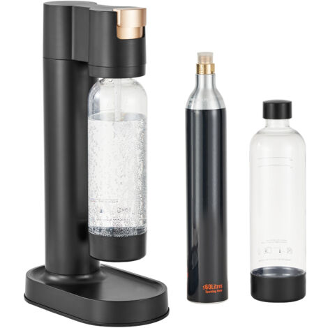 Gasatore D'Acqua Domestico - Macchina Per Acqua Frizzante, Bottiglia 1L Senza BPA