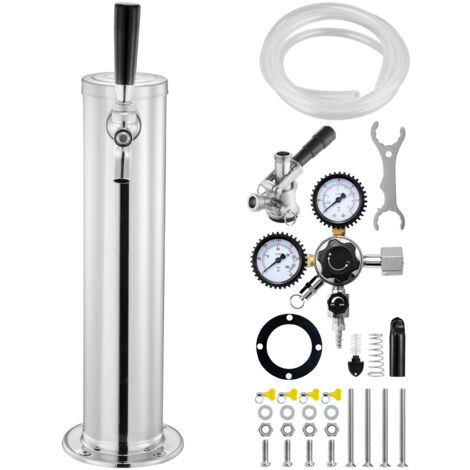 Mophorn Kit torre per spillatura fusti Singolo tocco - Servizio di spillatura birra di alta qualità a domicilio. Questo kit offre una soluzione di prim'ordine per la spillatura di birra a domicilio (1/5)