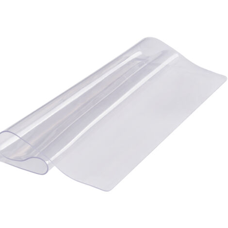 Mophorn Copritavolo trasparente, 12" x 12" / 305 x 305 mm, tovaglia in PVC di 1,5 mm, protezione impermeabile per scrivania, tavolino e tavolo da pranzo (1/5)