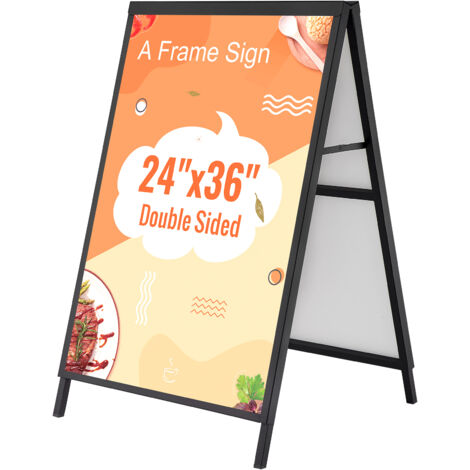 Fermaporta Pubblicitario DIN A1 - Espositore Da Esterno Con Doppia Faccia E Protezione UV - Foto 13