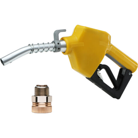Ugello Automatico Per Carburante 3/4 NPT Con Spegnimento Automatico - Pistola Di Rifornimento Ad Alto Flusso, Verde, Con Protezione E Gancio - Per Diesel, Benzina E Cherosene