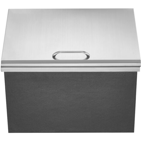 Contenitore Per Ghiaccio In Acciaio Inox Con Colino E Pinza, 2 Litri – Secchiello Termico Per Festa E Barbecue - 2