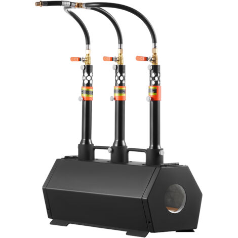 Forge à Gaz Propane Devil-Forge DFPROF3 - Température Max 1370°C, Dimensions Intérieures 145x145x600 Mm, Idéale Pour Le Travail Du Métal