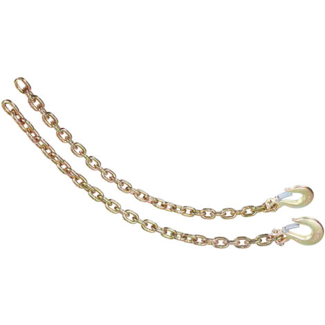 Catena Di Traino Con Gancio A Forcella Confezione Da 2 Pezzi 3 22 Tonnellate P 010832192746 - Foto 4