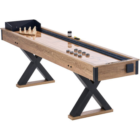 Set da gioco da tavolo per curling e bowling per adulti/bambini, tavolo