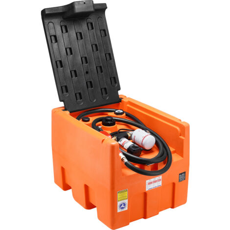 Mophorn Serbatoio Diesel Portatile 182 L, Serbatoio Rifornimento Carburante, Pompa di Trasferimento 12 V 40 L/min Tubo Flessibile da 4 m, per Veicoli Apparecchi Agricoltura Industriale Commerciale