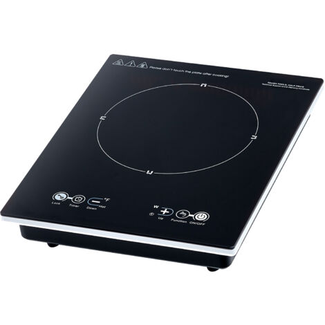 VidaXL Piano Cottura A Induzione 4 Fuochi – 6000W – Vetro Ceramica Con Controlli Touch E Blocco Sicurezza – Facile Da Pulire - 4
