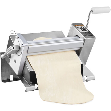 Mophorn Macchina sfogliatrice manuale,rullo per pasta sfoglia e fondente,componenti rimovibili per una facile pulizia, spessore regolabile da 1/2 pollice, ideale per cucine domestiche e piccole cucine