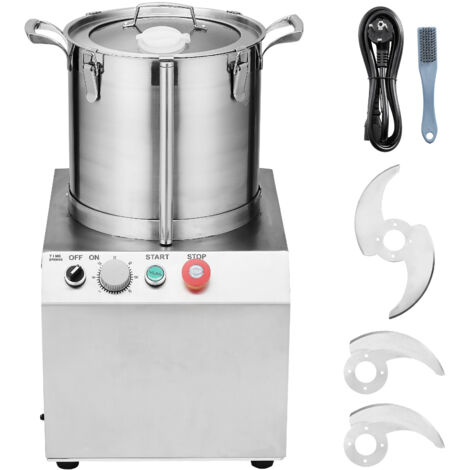 Mophorn Robot da cucina e tritatutto - Capacità 15L, potenza 1400W per una preparazione del cibo senza sforzo (1/5)