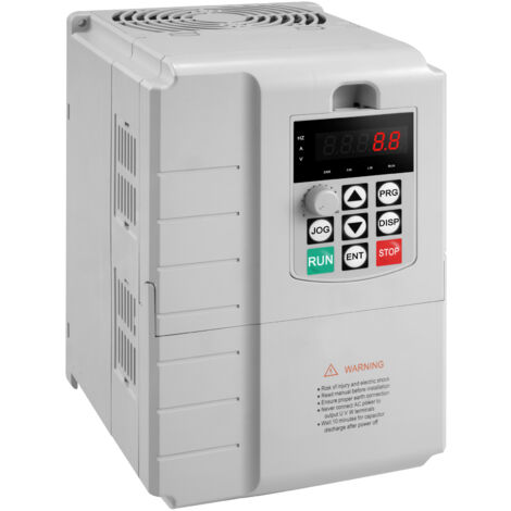Mophorn VFD 7,5 kW, 34 A, 10 HP Variatore di frequenza per la regolazione della velocità del motore trifase