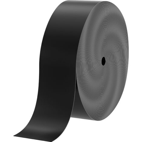 Mophorn Bordatura del paesaggio, lunghezza totale 150 piedi, profondità 10 pollici, HDPE riciclato, bordo flessibile per prato, giardino, cortile, blocca le erbacce, nero (1/5)