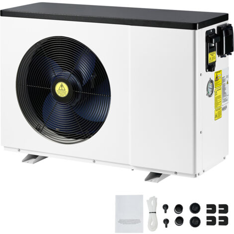 Mophorn Pompa di calore elettrica per piscina, AC220-240V 50Hz, riscaldatore per acqua per piscina, riscaldamento e raffreddamento, capacità 2,51-11,38 kW, risparmio energetico per piscine da 25-50m³