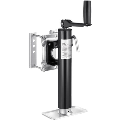 Cuscinetti Per Jack Per Roulotte E Camper - 4 Pezzi In ABS E Metallo, Antiruggine, Distribuzione Del Carico Per Terreni Morbidi
