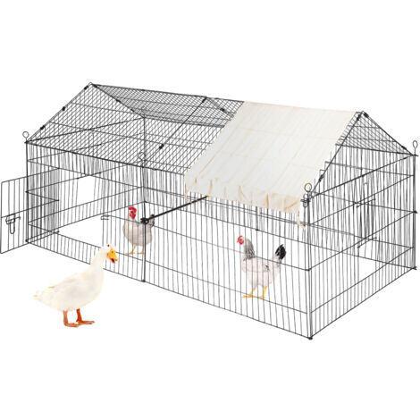 Copertura Per Gabbia Conigli SagaSave - Universale Doppio Piano 122x50x105 Cm | Impermeabile E Antipolvere - Foto 8