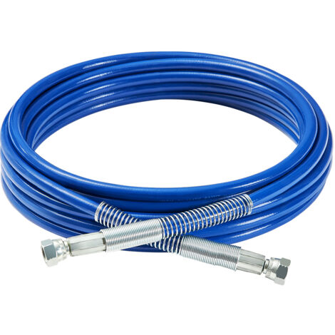 Mophorn Tubo flessibile per spruzzatore di vernice airless da 25 piedi, 1/4 in, 4350 PSI ad alta pressione, multistrato rinforzato, tubo flessibile universale per verniciatura (1/5)
