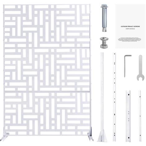 Mophorn Schermo Per La Privacy In Metallo, 47" L X 72" H
