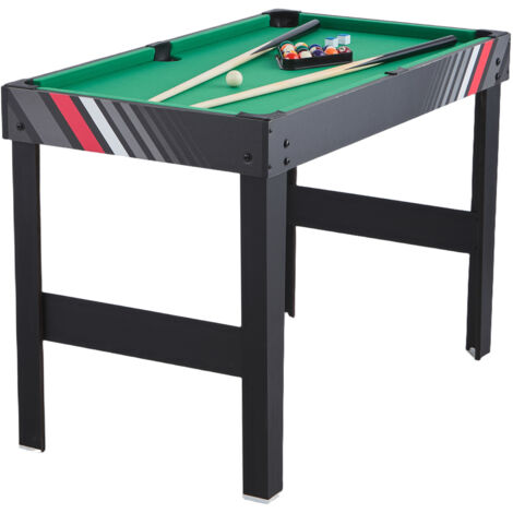 Tavolo Da Gioco 4 In 1 Pieghevole - Hockey, Biliardo, Calcio Balilla E Ping Pong - Foto 5