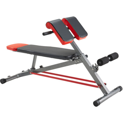 Sedia Fitness Multifunzione Pieghevole – Attrezzo Per Allenamento Glutei, Addominali E Schiena, Regolabile In Altezza, Portata 300 Kg, Per Casa E Palestra - 4