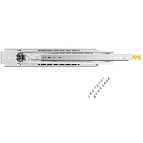 Guide Estrazione Totale 60cm Guide Cassetti Estrazione Totale 60cm - Scorrevoli A Sfera Con Blocco, Portata 120kg Guide 60cm Portata 120kg - Foto 2