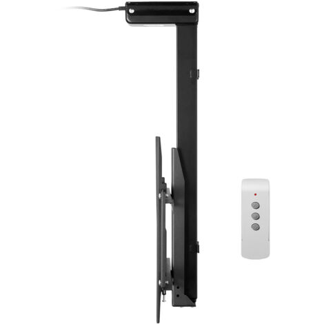Mophorn Supporto TV a soffitto motorizzato-TV da 32-55 pollici, regolabile elettrico, Max VESA 24x16 pollici, può contenere fino a 120 libbre