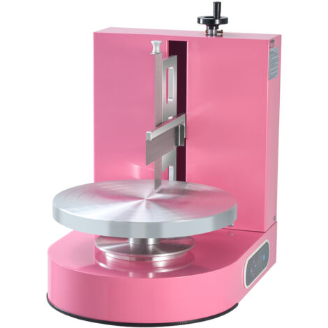 Mophorn Macchina Per Decorare Torte - Attrezzatura Per Glassare Torte A Basso Rumore Spalmatrice Per Crema Con Raschietto Regolabile Perfetta Per Torte Da 4 A 12 25 320 Girimin Rosa 86993764