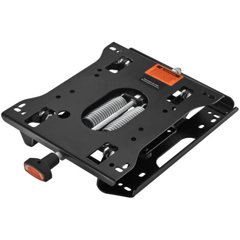 Mophorn Kit di Sospensione del Sedile Universale Senza Binario Scorrevole, con Sospensione Pneumatica per Tosaerba a Sterzata Zero, Carrelli Elevatori e Bulldozer