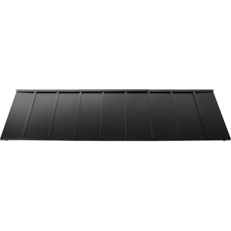 Mophorn Pensilina per Finestra e Porta 2641 x 910 mm, Tettoia in Acciaio Verniciato a Polvere Resistente alla Ruggine, Ideale per Protezione Esterna da Pioggia, Neve e Sole