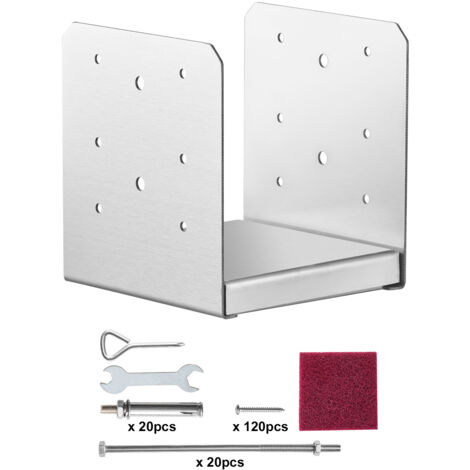 Kit di Fissaggio per Serra in Alluminio Clip per Base per Serra 10 Pezzi Clip per Base per Serra Clip per Base per Giardino in Serra (Black