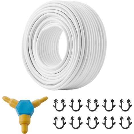 Pexflow PFR-R34300 Tubo PEX-B Con Barriera All'Ossigeno EVOH – 1,9 Cm X 100 M, Rosso, Per Acqua Potabile E Impianti Di Riscaldamento Radiante