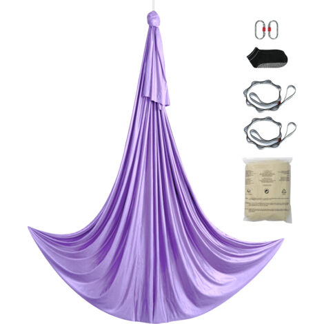 Amaca di yoga aereo antigravity con maniglie fisse - Aerial Yoga Swings