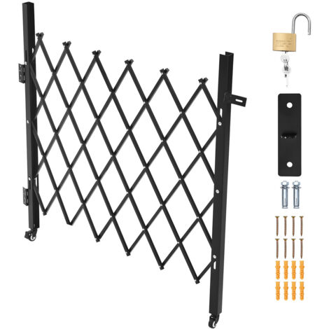 Cancello di sicurezza pieghevole doppio Cancello per porta pieghevole 198x366 cm Cancello a forbice | IT Cancello di sicurezza pieghevole doppio Cancello per porta pieghevole 198x366 cm Cancello a forbice | IT