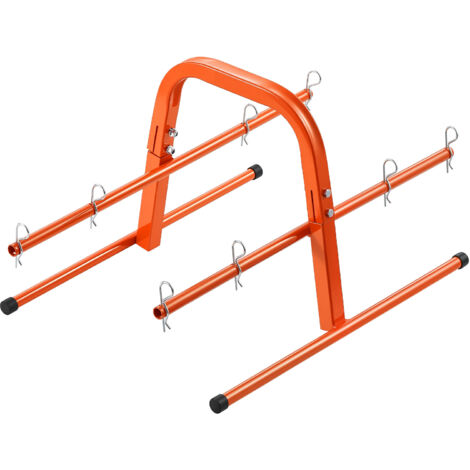 Mophorn Supporto per bobine di filo, capacità di carico di 100 libbre, contenitore portatile, distributore in acciaio resistente per un massimo di 8 bobine, diametro massimo 9,45 pollici