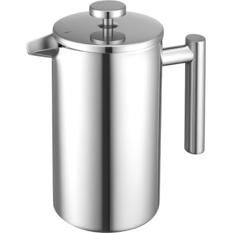 KZQ Confezione da 6 filtri di ricambio per French Press da 1 l, filtro
