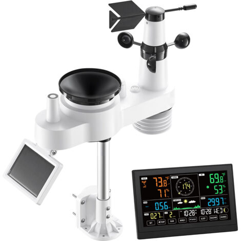 Giardino e giardinaggio Zacro Stazione meteorologica con sensore Esterno,Ampio S