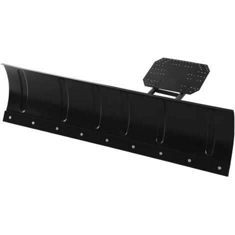 Mophorn Kit Universale per Spazzaneve da 1524 mm, Regolabile in Altezza e Lateralmente, Lama in Acciaio per ATV, 3 Modalità di Montaggio, Compatibile con la Maggior Parte di ATV e UTV