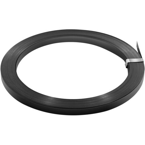 Mophorn Bobina di reggetta in acciaio, 19 mm x 55 mm x 91 m, rotolo di reggia in metallo robusto per ambienti impegnativi, resistenza alla rottura di 775,6 kg, ideale per l'imballaggio su pallet (1/5)