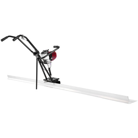 Mophorn Set di Barre in Alluminio per Massetto in Calcestruzzo, Dimensioni 1220x670x1060 mm, Motore Vibrante a 4 Tempi con Maniglie Regolabili per Finitura Cemento