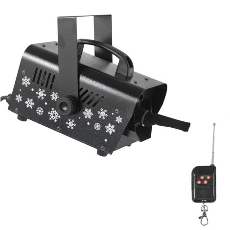 Mophorn Macchina per Neve Artificiale da 1500 W, Portatile o Sospesa, Generatore di Fiocchi di Neve con Maniglia, Ideale per Uso Interno ed Esterno in Feste e Decorazioni