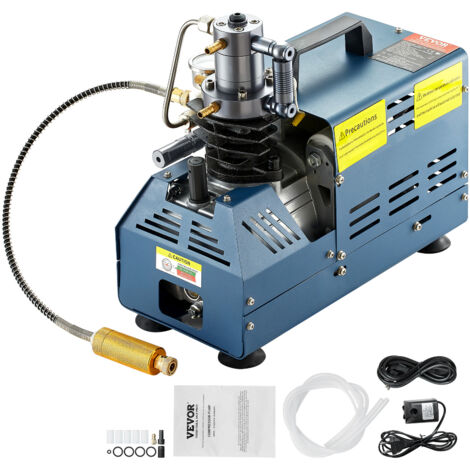 Pompa d'aria ad alta pressione 300BAR 4500PSI 1.8KW 220V Compressore d'aria elettrico per pistola pneumatica Fucile subacqueo PCP Gonfiatore  13