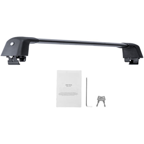 Mophorn Barra Trasversale Universale per Portapacchi, Barra Trasversale per Portapacchi in Alluminio 1228mm, Capacita Carico da 100 kg, Barre Trasversali Regolabili con Serrature per SUV, Furgone